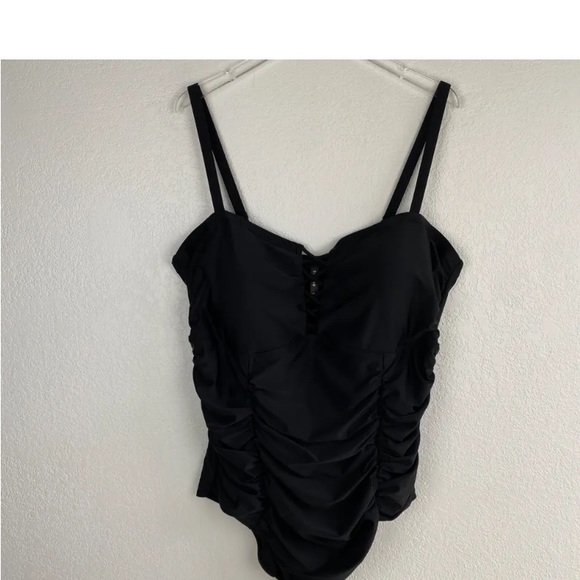 New! Torrid sz 4 Sexy Lattice SwimSuit 4X 3X Swim - Picture 13 of 15